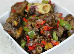 Peppered Goatmeat
