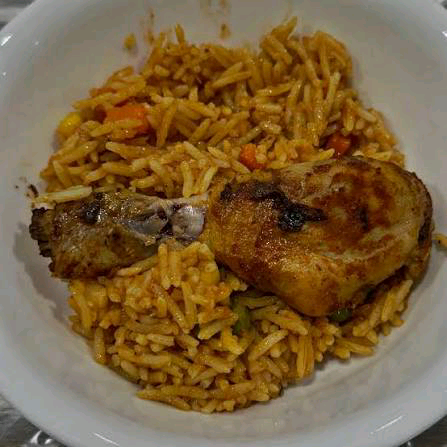 Jollof Rice and Chicken
